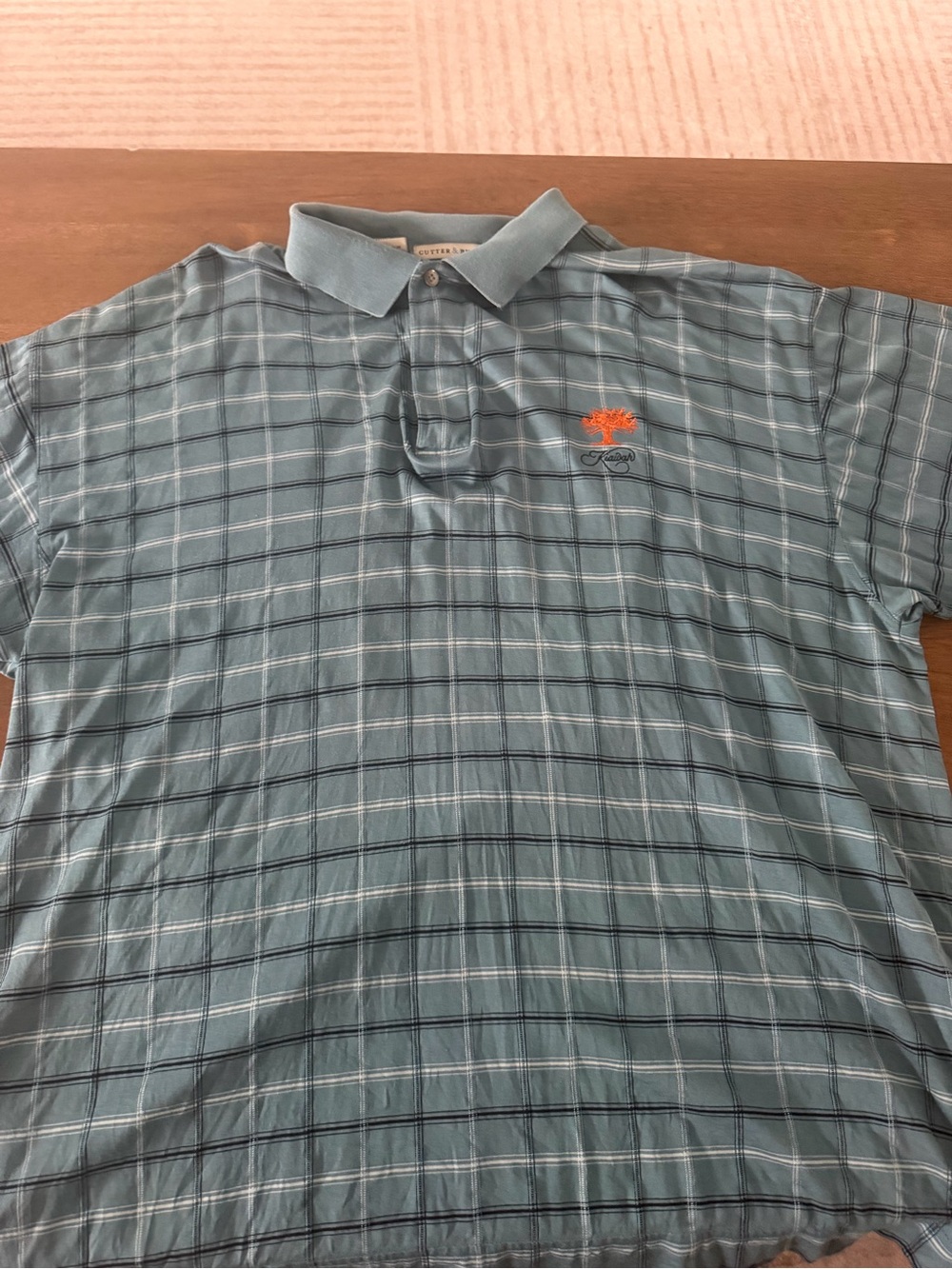 Kiawah Island Plaid Cotton Golf Polo